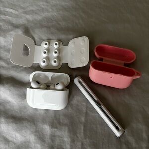 Apple - AirPods (2nd Gen) with MagSafe Case (USB-C) - White